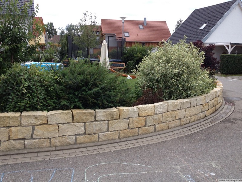 Rhätsandstein Schlesien beige-gelb