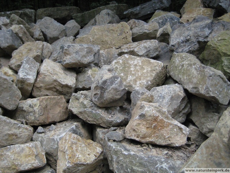 Muschelkalk grau-bräunlich 