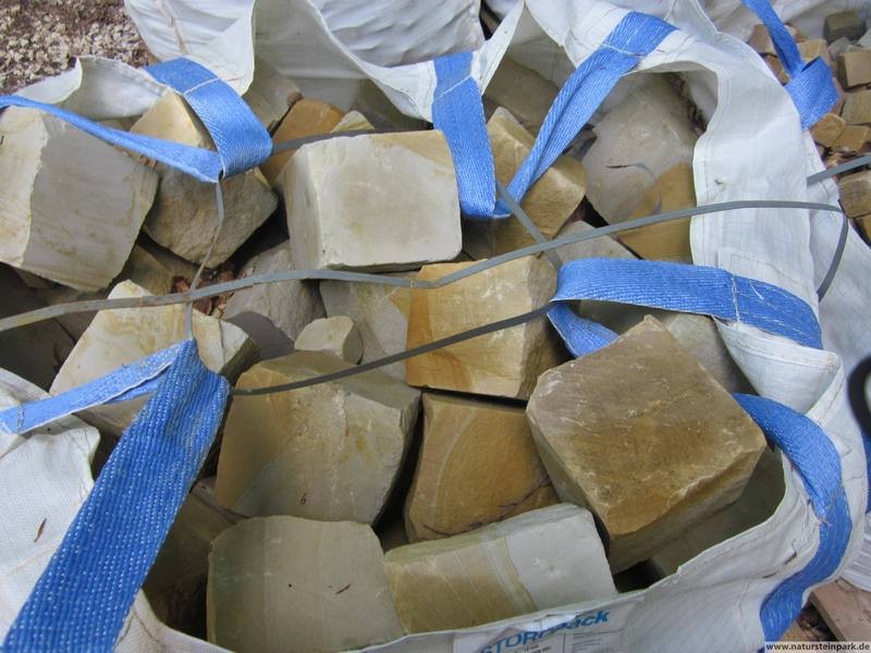 Rhätsandstein Thüringen grau-gelb