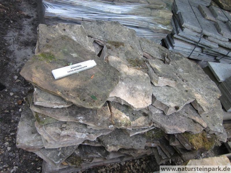 Rhätsandstein gelb-beige-grau