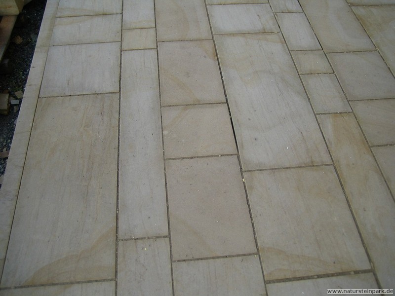 Rhätsandstein Schlesien beige-gelb